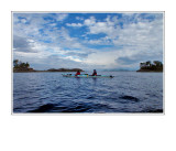 Kayaking in the Johnstone Strait