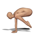 BB-Yoga: Bakāsana Crane Pose