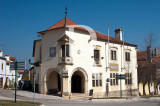 Janela de Cunhal Quinhentista no Edifício do Turismo de Tomar (Monumento Nacional)