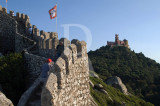 O Palcio da Pena Visto do Castelo dos Mouros