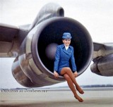 Another Pan Am beautiful stewardess