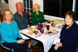 February 2013 - Wendy, Jim, Esther and Karen at dinner