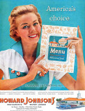 1958 - national ad for Howard Johnsons restaurants with numerous locations in Dade and Broward counties