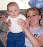 2005 - Kyler Kramer and his mom Karen Dawn Boyd on her 29th birthday