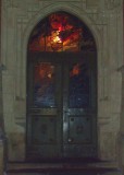 STAINED GLASS DOORWAY