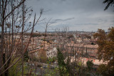 Scorcio su Trastevere dallAccademia di Spagna