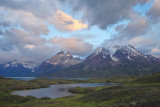 Torres del Paine at Sunrise (3639-3641)