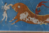 Bull Vaulting Mural at Knossos