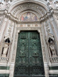 main entrance to the Cattedrale di Santa Maria del Fiore
