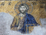 mosaic in the Hagia Sophia