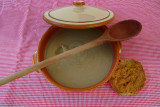 Mashed Fava Beans with Potatoes and Chicory