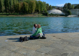 Kiss on River