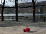 Landscape and touch of red