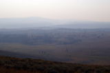 A hazy morning... some smog from a forest fire in Washington