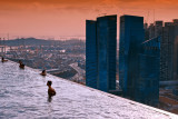 The Marina Bay swimmingpool