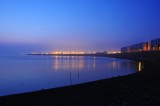 De sluis bij Lauwersoog