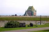 Le Château Frontenac (where we stayed) as seen from the Citadel (la Citadelle).