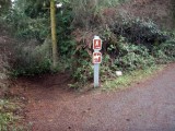 Horse Trail Merge with Pedestrian Trail 3 Top of Bluff ab