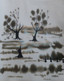 trees in inkt I