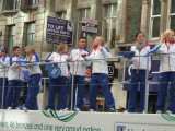 Divers including Blake Aldridge and Rebecca Gallantree