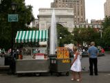 Refreshments, Fountain, Arch & One 5th Avenue
