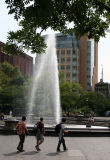 Back to School - Fountain, NYU Student Center , Library & Church