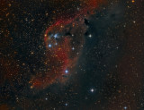 Barnard 30, 33, 233, SH2-164 in Orion