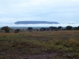 A cloud bank under a table mesa