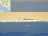 Ships & Catalina Island from GMR - 2013-01-11