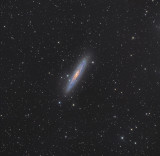 NGC 253 - Halo and Galactic Cirrus (Full Frame)