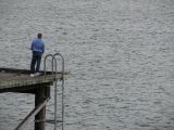 Man on a Jetty
