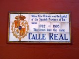 Calle Real → Rue Royale → Royal Street