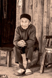 Elderly lady who graciously agreed to pose !