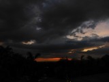 Armenia evening sky
