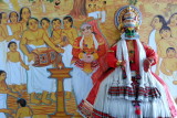 Kathakali dancer, Tanjore painting, Vasundhara Sarovar Premiere, Vayalar, Kerala