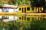 House, backwaters, Kumarakom, Kerala