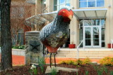 Public sculpture, Chicken, Hatching the Arts, Annapolis, Maryland