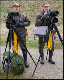 Danish birdwatchers in Århus (twins or just look alike???)