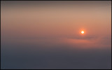 Sunrise near river Segre