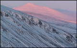 The first morning sunrays at Heargeloapmi (1411m) near Nikkaluokta - Lapland