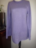 #202 Lavender alpaca sweater