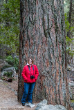 Michele Standing by a Small Tree (7135)