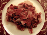 Pappardelle with cinghiale (wild boar) rag .. 6456