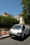 The Acropolis and Choregic Monument of Lysikrates