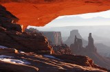 Mesa Arch Glow -Canyon Lands National Park