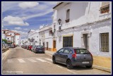 Spain - Extremadura - Olivenza - A typical street scene  