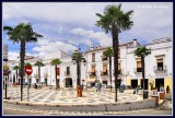 Spain - Extremadura - Olivenza - One of the towns plazas