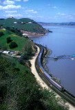 Port Costa - Typical Cal-P scenery along the edge of SF Bay/Carquinez Straits