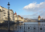 The old city and the Chapel Bridge