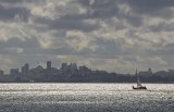 Sailboat and the City